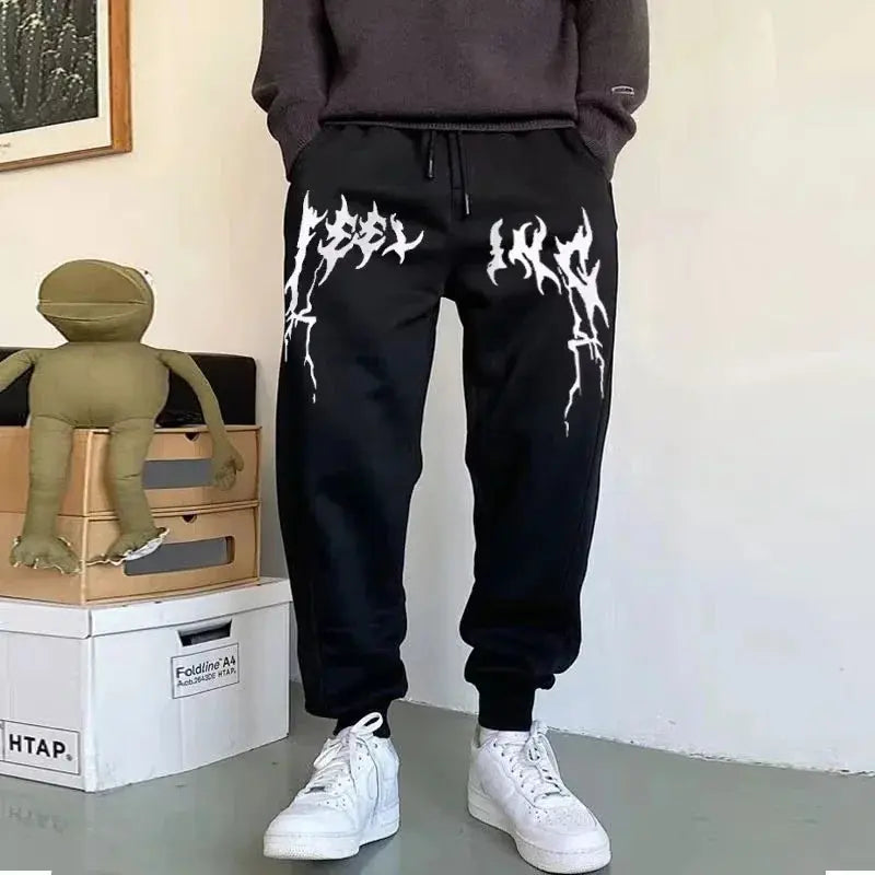 2025 Trend Women Sweatpants Oversized Oversized Joggers for Men Streetwear Sport Jogging Brand Fleece Warm Trousers Clothes Culture Code Streetwear