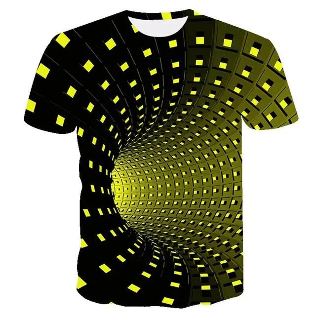 3D swirl print T-shirt Culture Code Streetwear