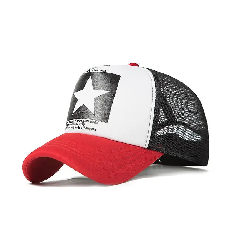 Breathable Mesh Baseball Cap Men Women Culture Code Streetwear