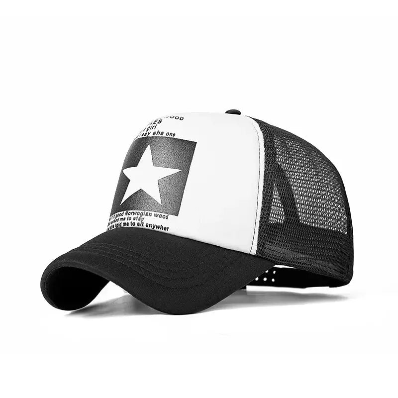 Breathable Mesh Baseball Cap Men Women Culture Code Streetwear