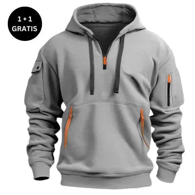 Cotton Dropped Shoulder Hooded Sweatshirt Men's Women's Plus Size Loose Pullover Fashion Sweatshirt Culture Code Streetwear