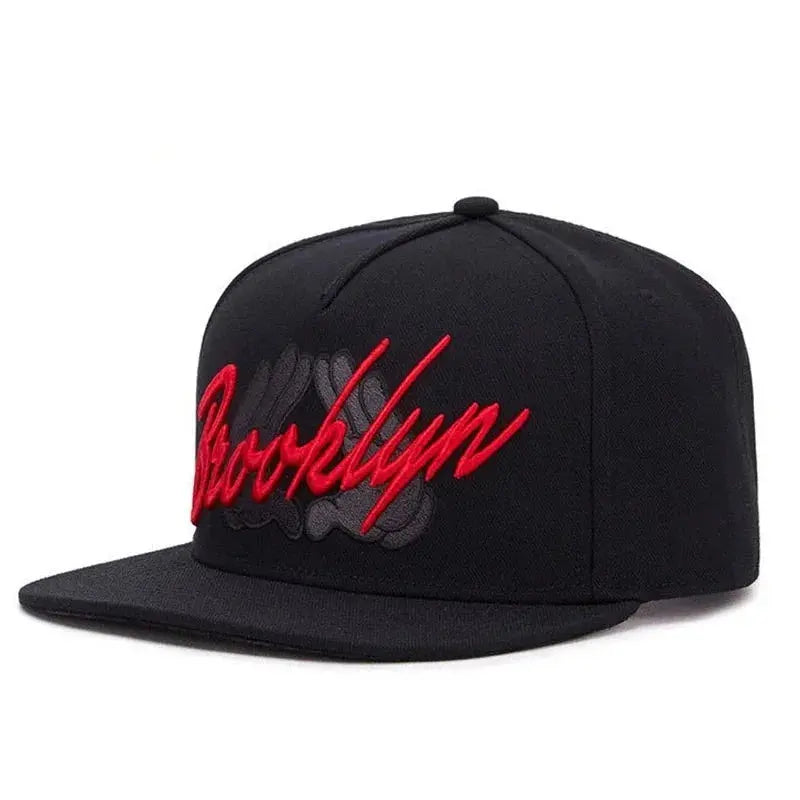 FLIGHT CAP BROOKLYN Black Snapback Hat - Culture Code Streetwear