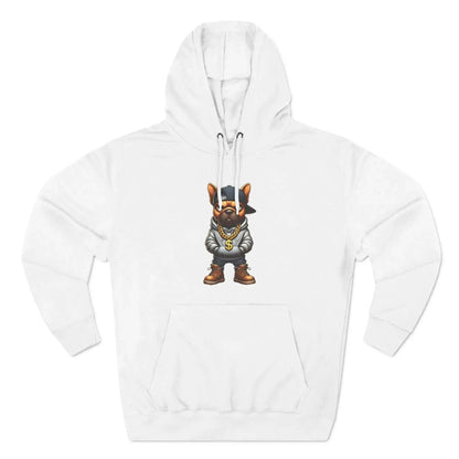 French Bulldog Fleece Hoodie for Men – Fierce Style, Ultimate Comfort - Culture Code Streetwear