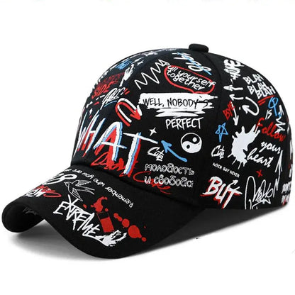 Graffiti Black Snapback Hat Culture Code Streetwear