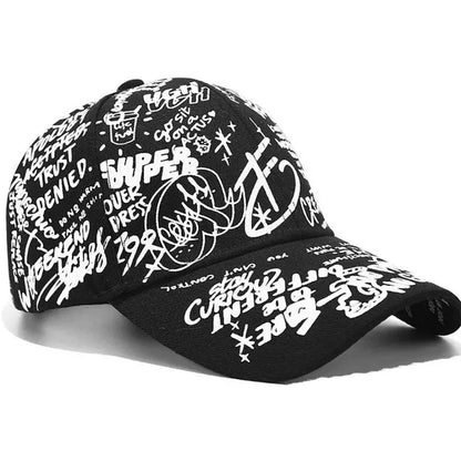 Graffiti Black Snapback Hat Culture Code Streetwear