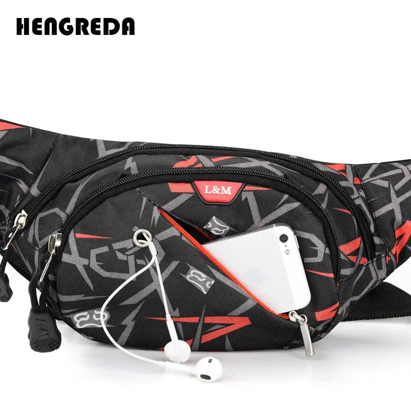 Hengreda 2018 Fanny Pack Waist Bag Culture Code Streetwear