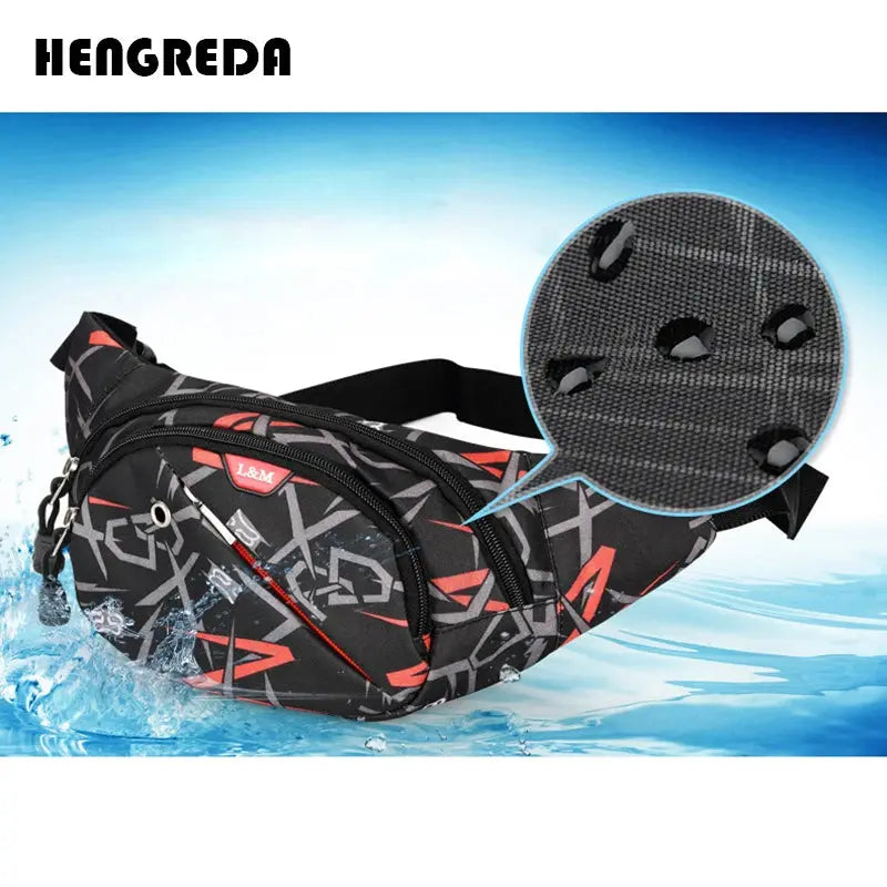 Hengreda 2018 Fanny Pack Waist Bag Culture Code Streetwear