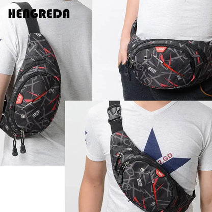 Hengreda 2018 Fanny Pack Waist Bag Culture Code Streetwear