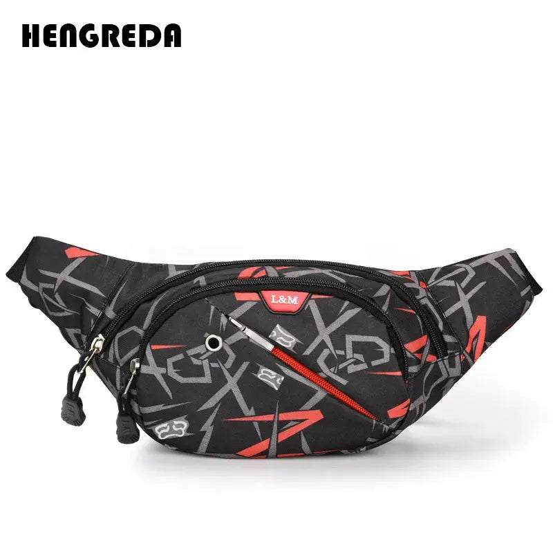 Hengreda 2018 Fanny Pack Waist Bag Culture Code Streetwear