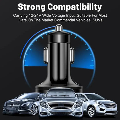 Lightning-Quick 6-Port Car Charger Culture Code Streetwear