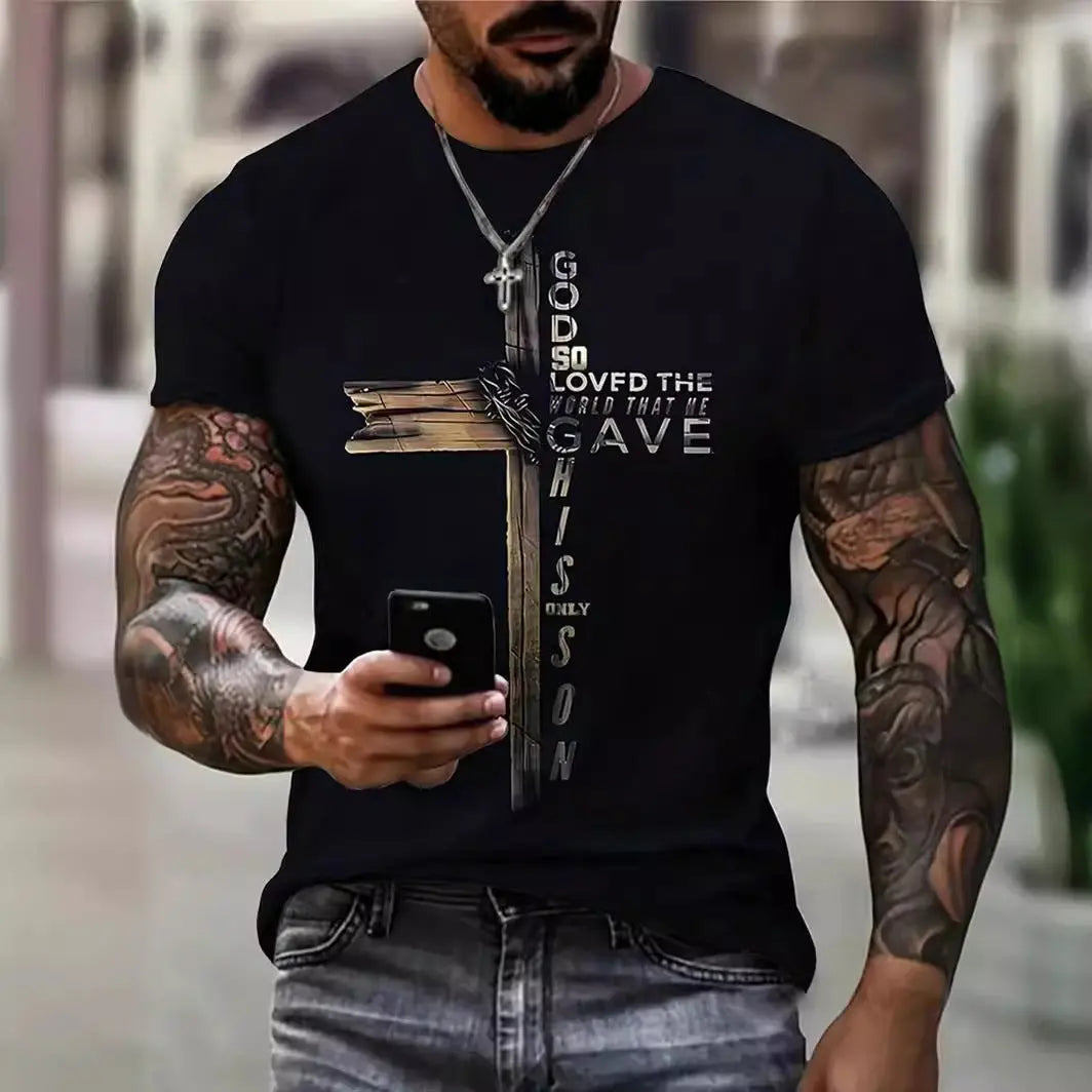 Men's Fashion T-shirt Culture Code Streetwear