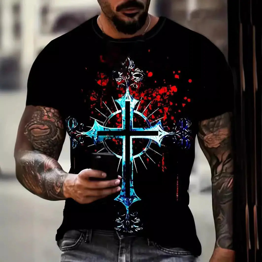 Men's Fashion T-shirt Culture Code Streetwear