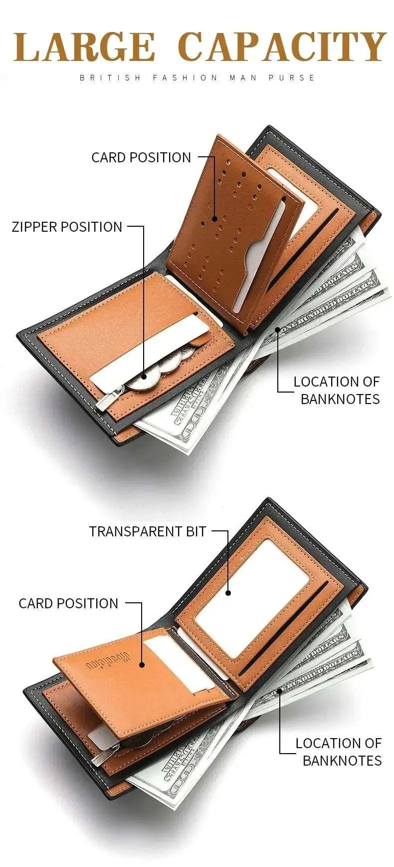 mens-3d-embossed-tri-fold-wallet-personalized-multi-card-holder-with-zipper-coin-pocket-411522