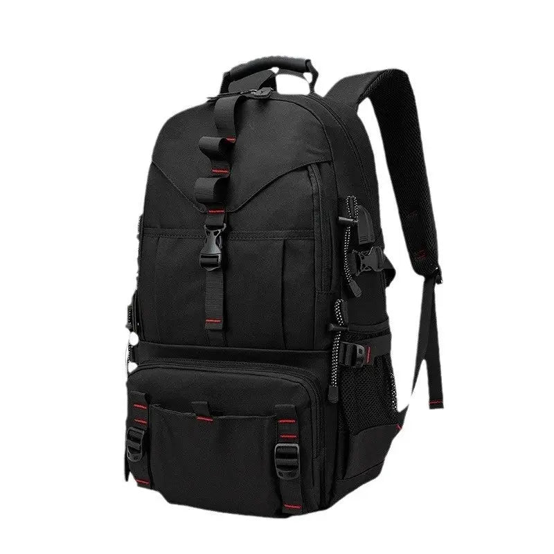 Men's Waterproof Oxford Cloth Backpack Hiking Backpack Culture Code Streetwear