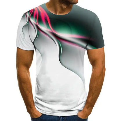 Personalized 3D digital printed T-shirt Culture Code Streetwear