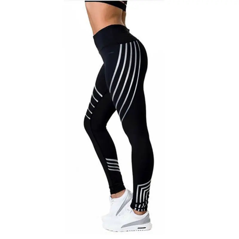 Reflective Sport Yoga Pants Culture Code Streetwear