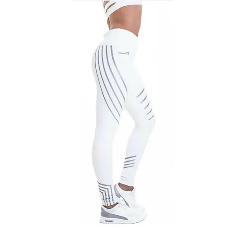 Reflective Sport Yoga Pants Culture Code Streetwear