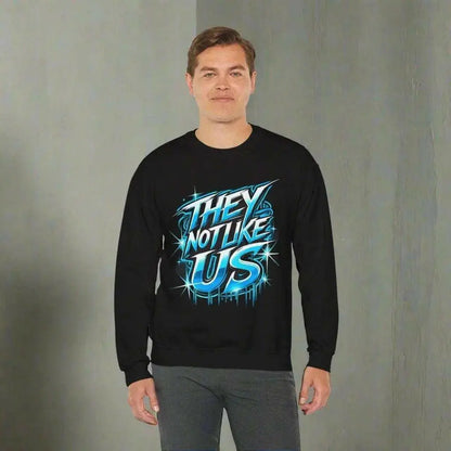 Stand Out in Style with the 'They Not Like Us' Crewneck Sweatshirt They Not Like Us Crewneck Sweatshirt - Culture Code Streetwear