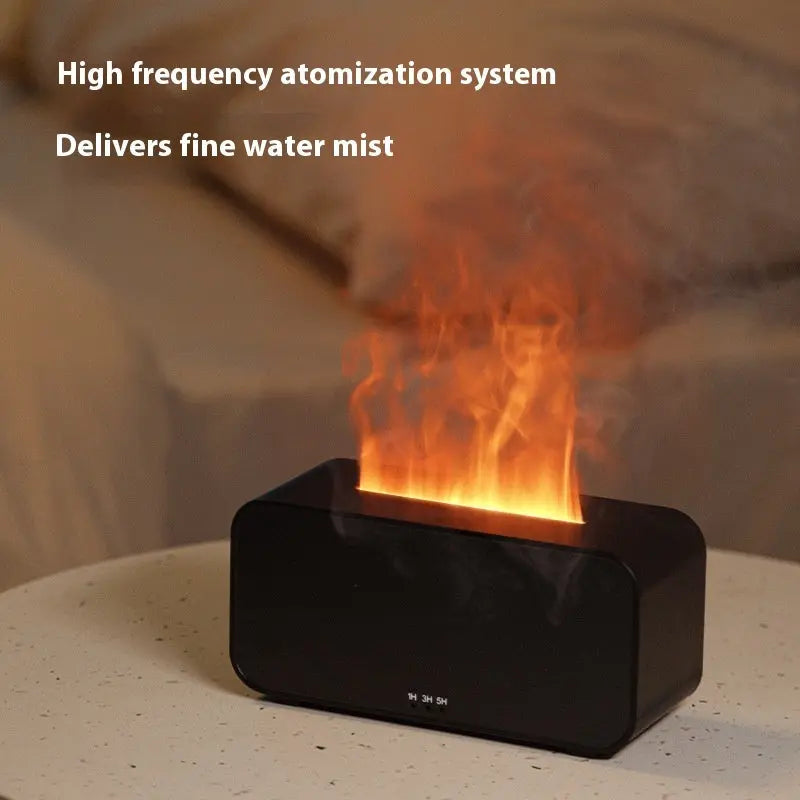 Timing Simulation Aroma Diffuser Usb Household Flame Humidifier  Aromatherapy Machine Spray Air Flame Humidifier Diffuser Culture Code Streetwear