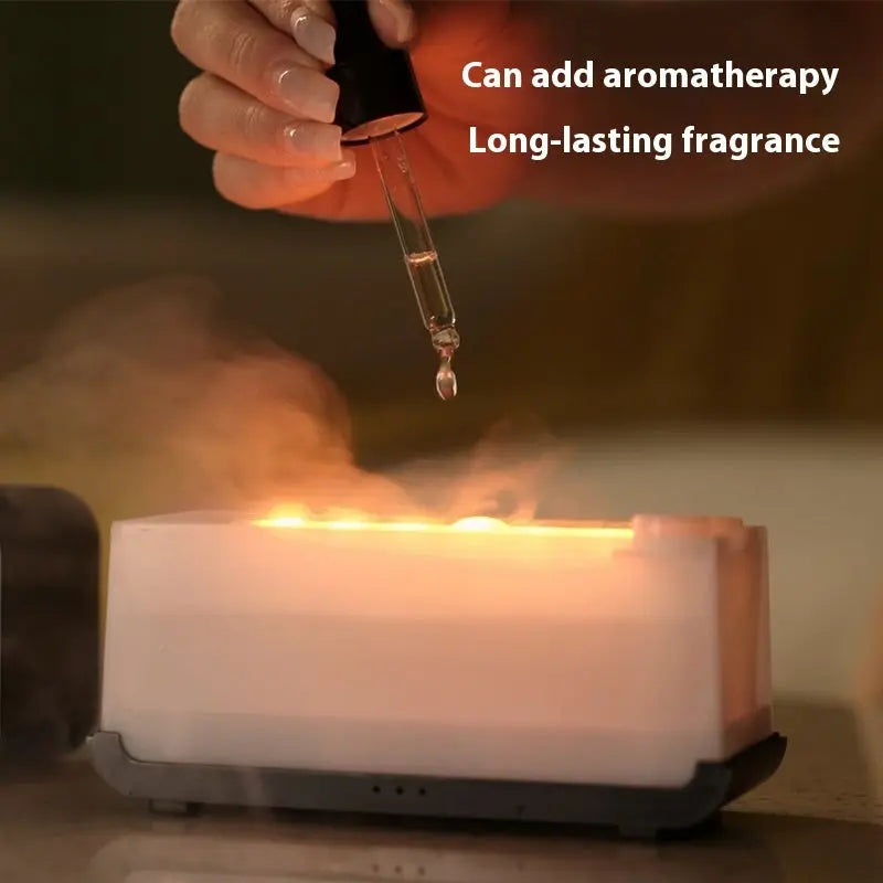 Timing Simulation Aroma Diffuser Usb Household Flame Humidifier  Aromatherapy Machine Spray Air Flame Humidifier Diffuser Culture Code Streetwear