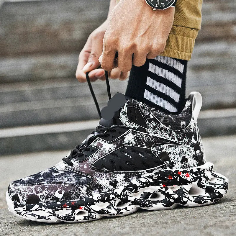 Trendy Camouflage Sports And Leisure Blade Old Shoes Culture Code Streetwear