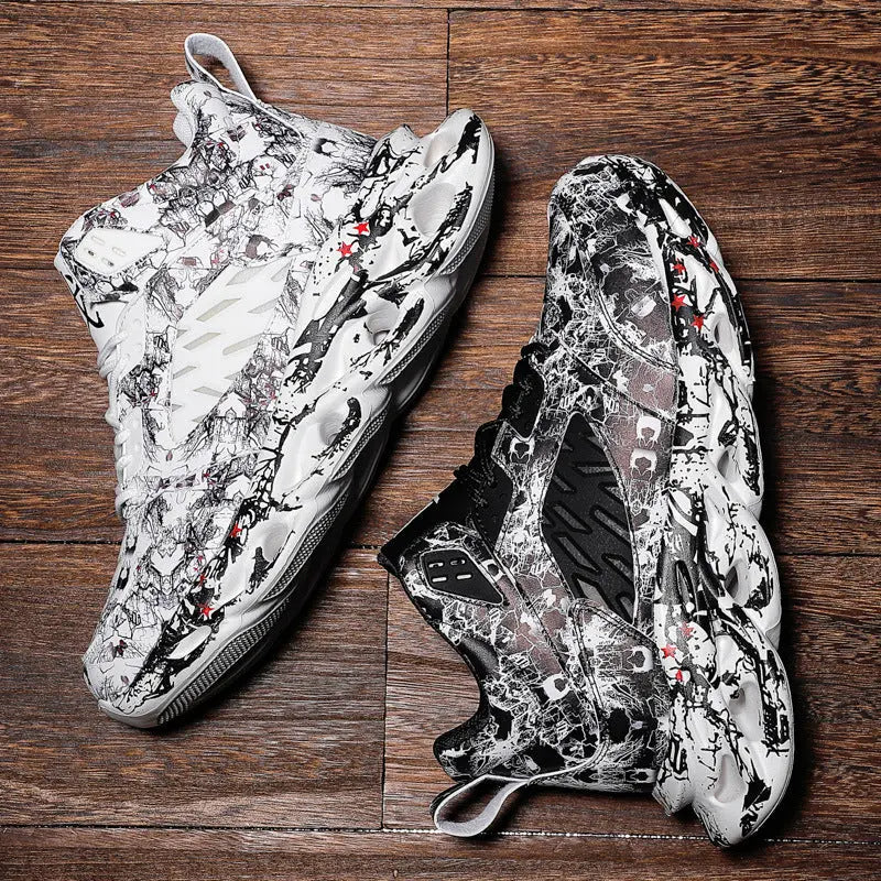 Trendy Camouflage Sports And Leisure Blade Old Shoes Culture Code Streetwear