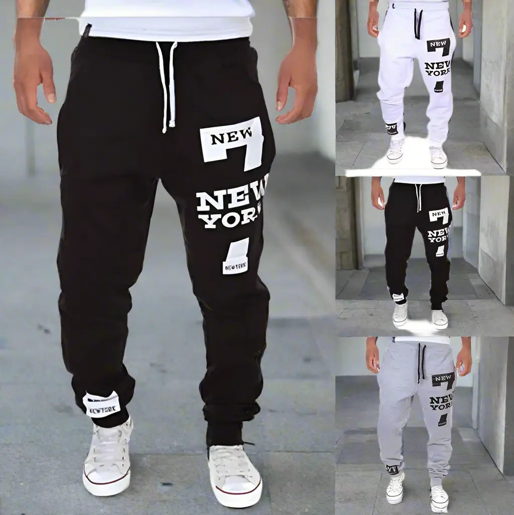 Trendy Graphic NY Sweatpants Scorpius