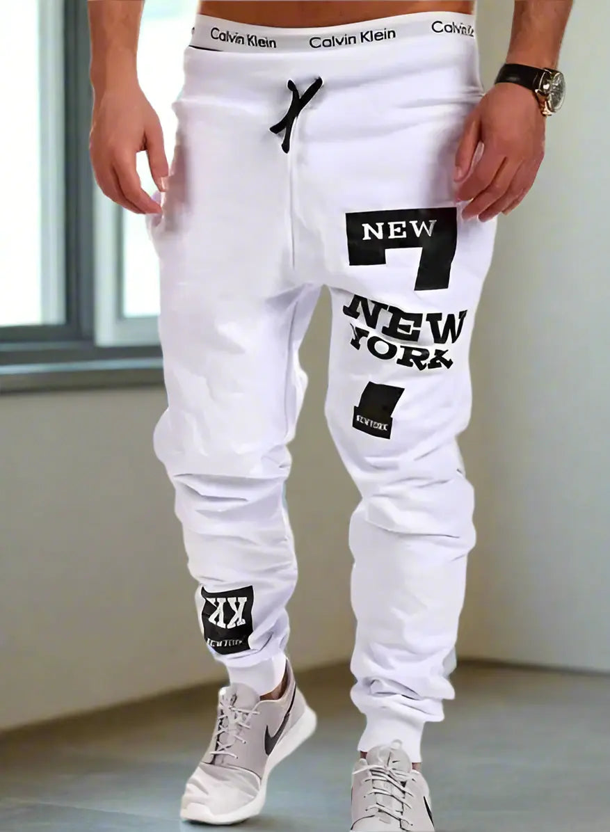 Trendy Graphic NY Sweatpants Scorpius