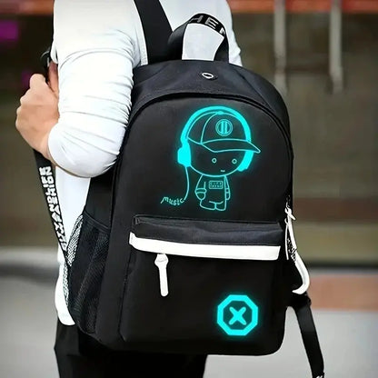 Waterproof Kids Backpack with USB Charging Port Culture Code Streetwear